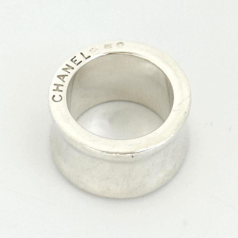 CHANEL Authentic Vintage Silver Ring - Picture 1 of 10